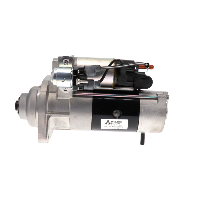 Starter Motor - Mitsubishi OEM - 24V, 5.0Kw - Suits Iveco