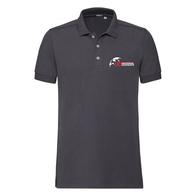 Russell Stretch Polo - Charcoal Grey XL
