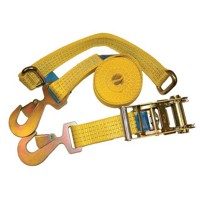 CAR TRANSPORTER STRAP STEEL EYE SNAP HOO