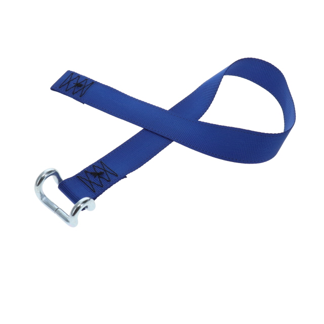 Bottom Strap with Closed Rave 43mm Blue