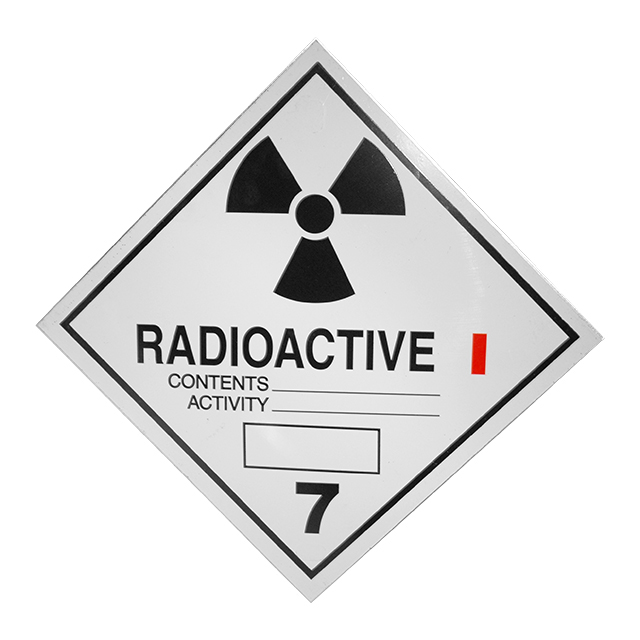 ADR RADIOACTIVE SUBSTANCES CAT1, CLASS 7A