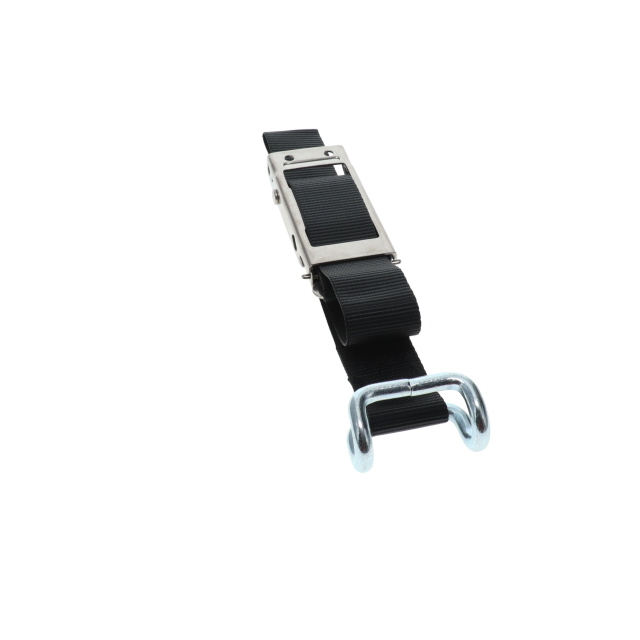 KLTB0336 Locking Curtain Buckle with Closed Rave Black