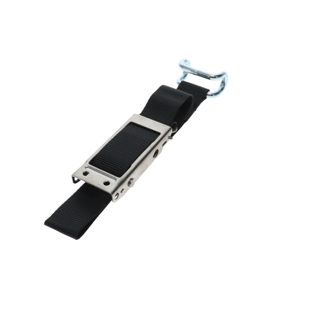 KLTB0336 Locking Curtain Buckle with Closed Rave Black