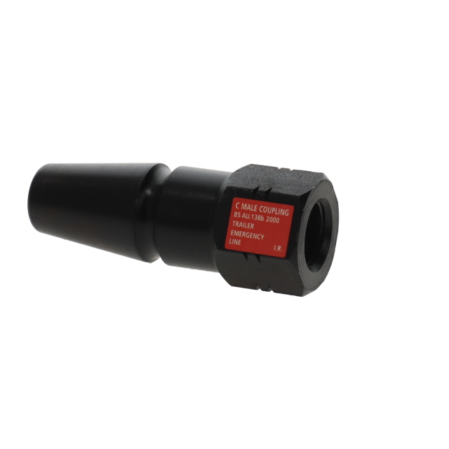 KLTC0178 MALE C COUPLING BLACK M16X1.5