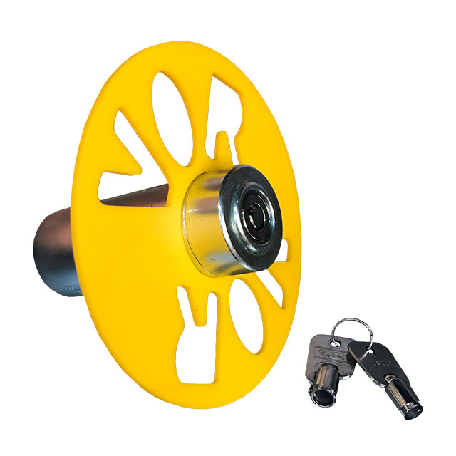 TRAILER C COUPLING LOCK WITH FRONT FACING VOR DISC