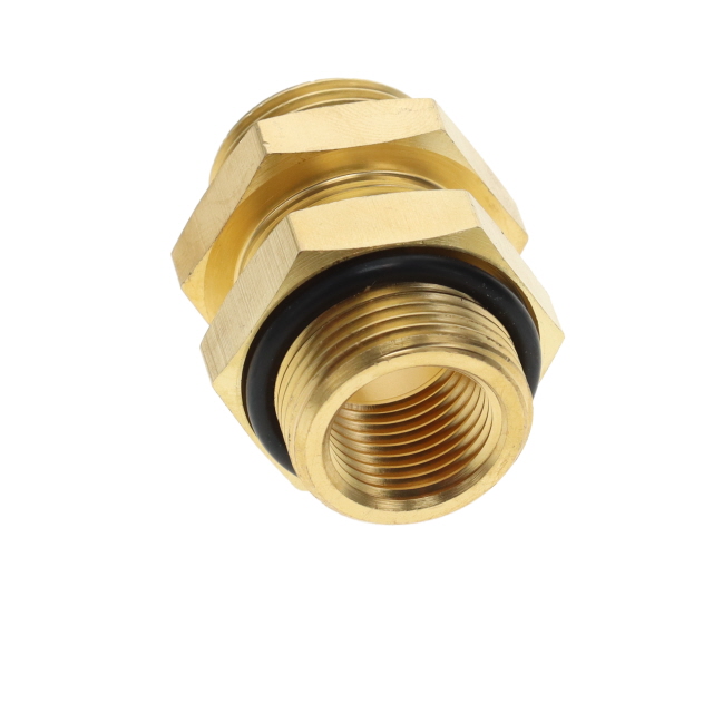 KLTD0005 M22x1.5 - Straight Bulkhead Adaptor - Male/Male/Female M16