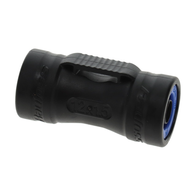 STRAIGHT CONNECTOR 12X1.5 TUBE (RAUFOSS)