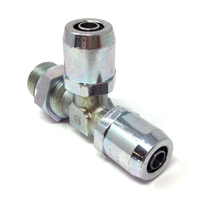 KLTD0164 SIDE STUD TEE PUSH FIT M22X1.5 12X1.5