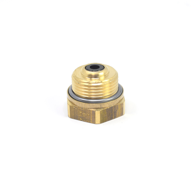 KLTD0294 BRASS STRAIGHT STUD ADAPTOR M22X1.5-8X1MM