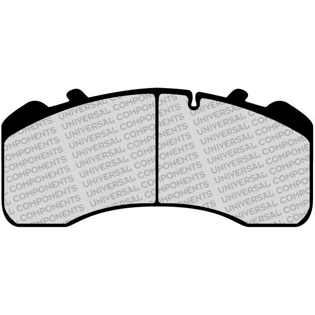 KLTE0081R-AD620 HEAVY DUTY REG90 WVA29093/29095 PAD SET