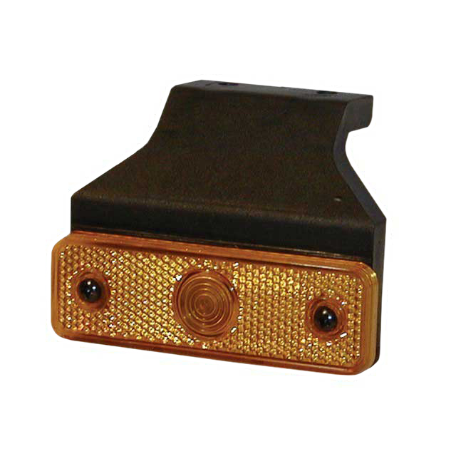 Aspoeck Flatpoint Side Marker Lamp With Rubber Bracket