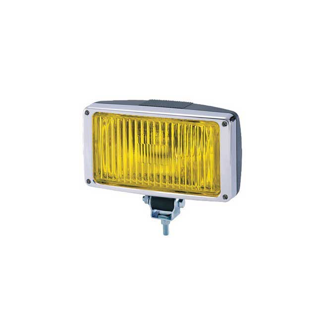 RECTANGULAR FOG LAMP YELLOW LENS