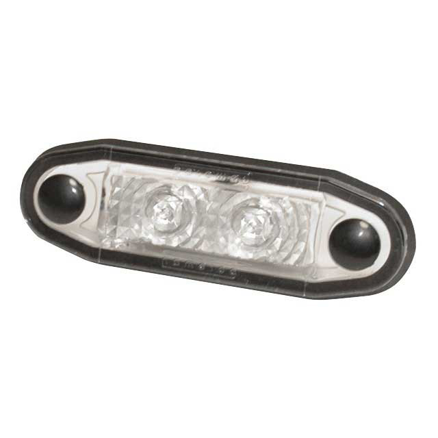 LED Clear Marker Lamp with 500mm Flylead