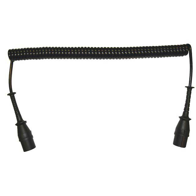 KLTF1314 7 Core Hytrel Electrical Coil 4.5mtr c/w Moulded Plugs N Type 24V