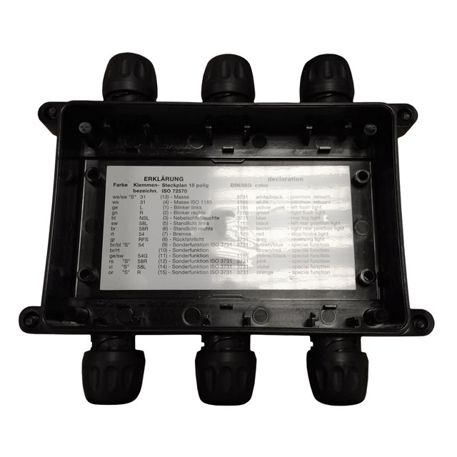 KLTF1531 Junction Box with High Cover