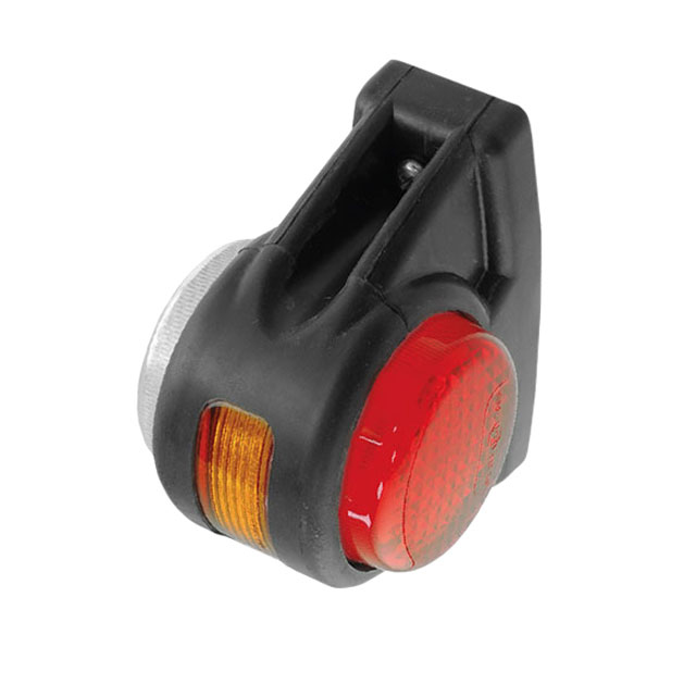 End Outline Marker - Red/Clear LED with 2m Fly Lead