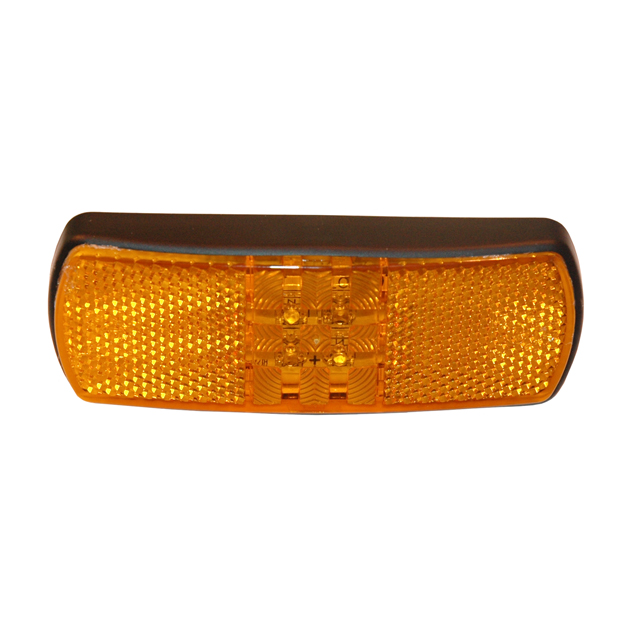 LED Amber Side Marker with Bracket (Flush) - Superseal Connector