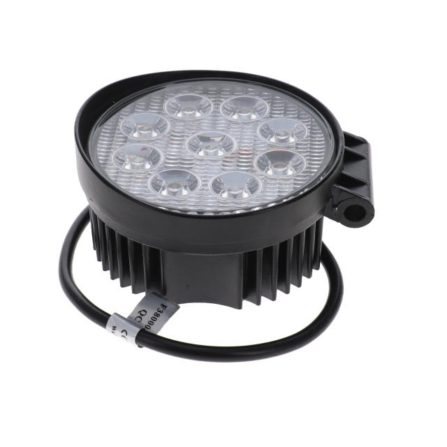 KLTF2428 ROUND LED FLOOD BEAM WORKLAMP 9-60V