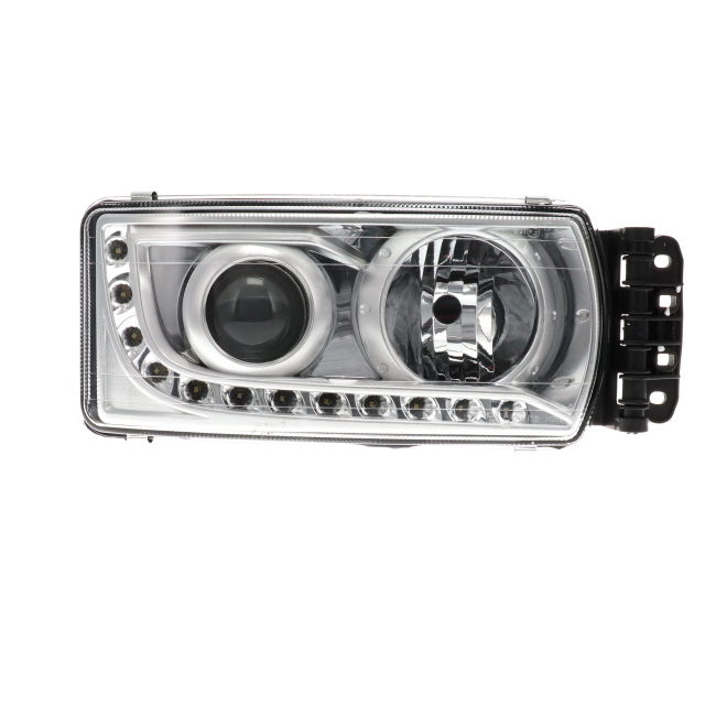 IVECO HEADLAMP RH RHD WITH LED DRL MANUAL ADJ