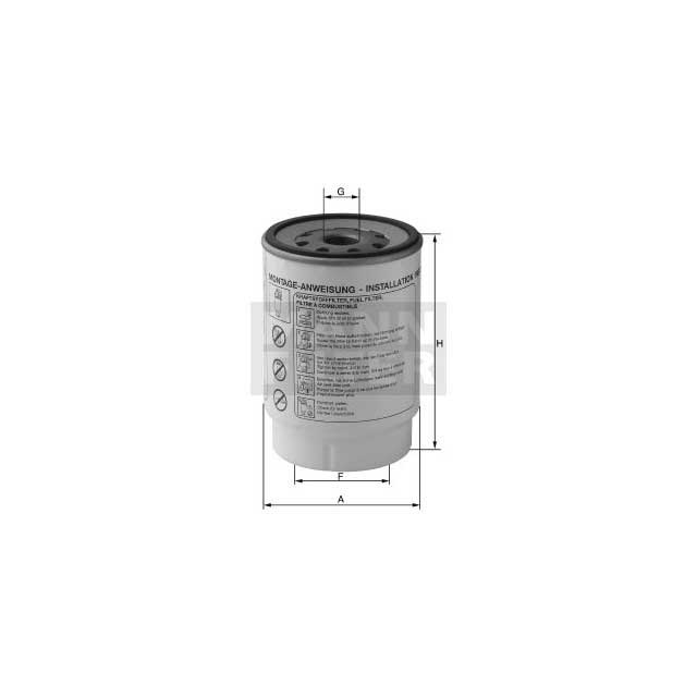 FUEL FILTER PL 420/1 X