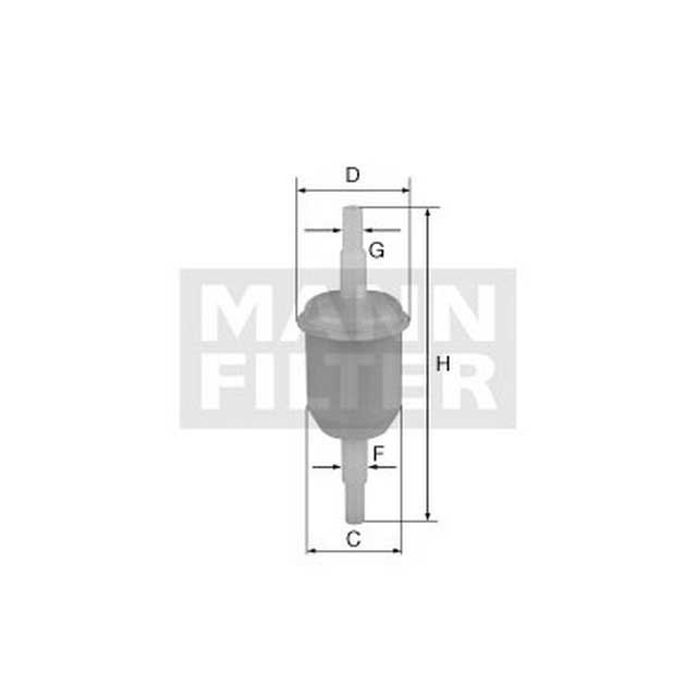 KLTWK312 FUEL FILTER WK 31/2