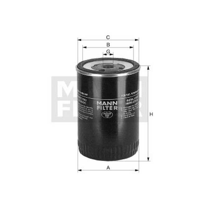 FUEL FILTER WK 712/2