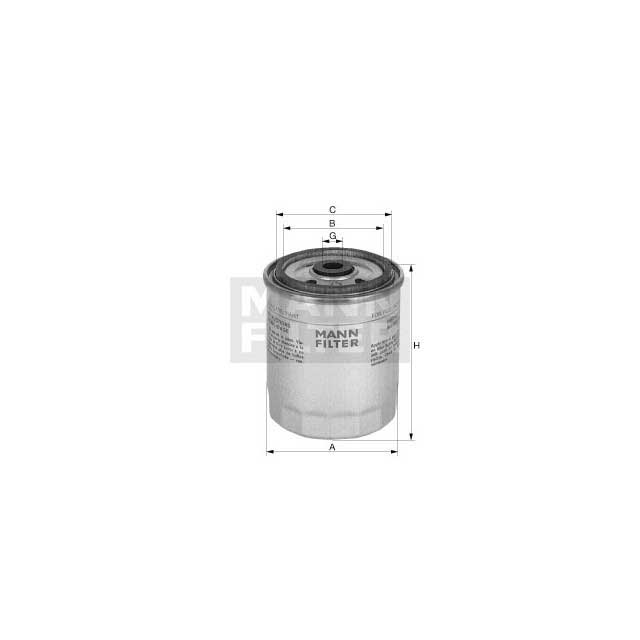FUEL FILTER WK 817/3 X