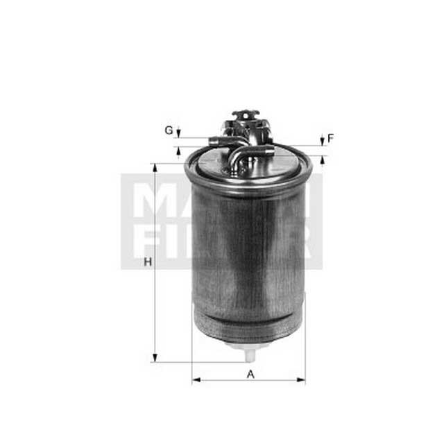 FUEL FILTER WK 842/4