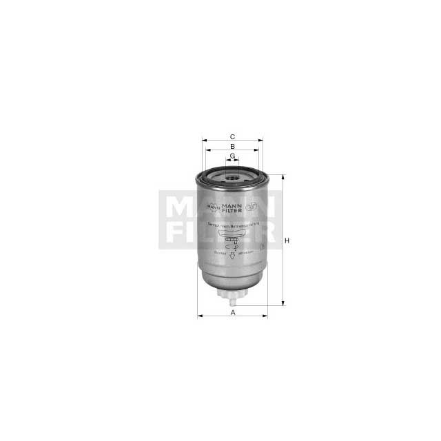 FUEL FILTER WK 845/10