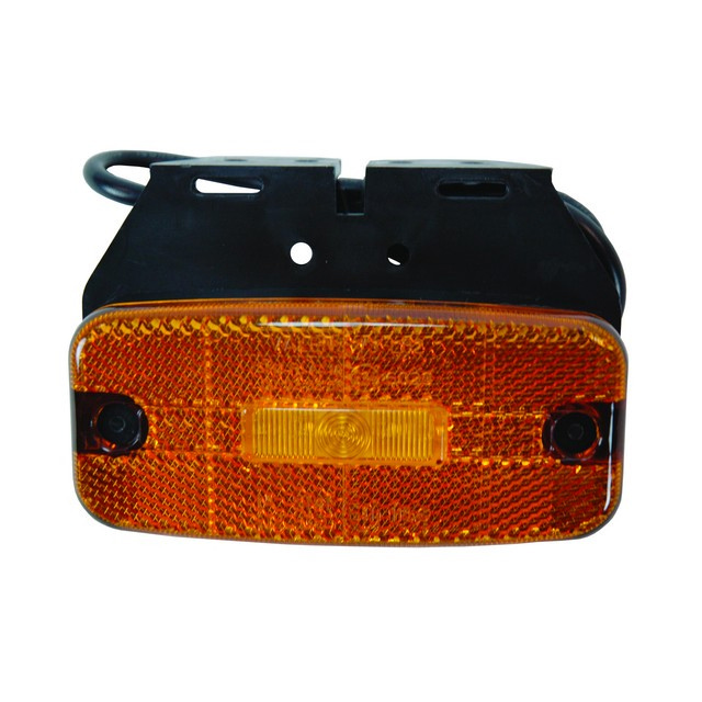 L144DV LED Amber Side Marker Lamp c/w Bracket