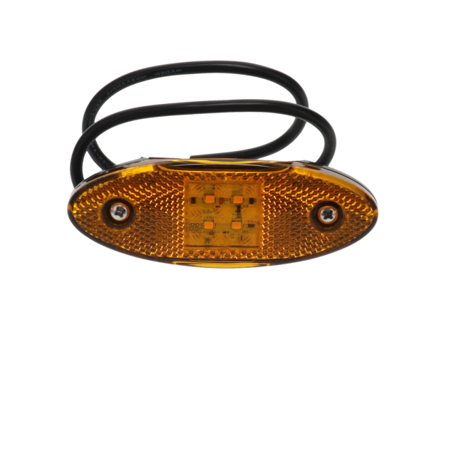 LED Side Marker Lamp 12/24v with Flylead