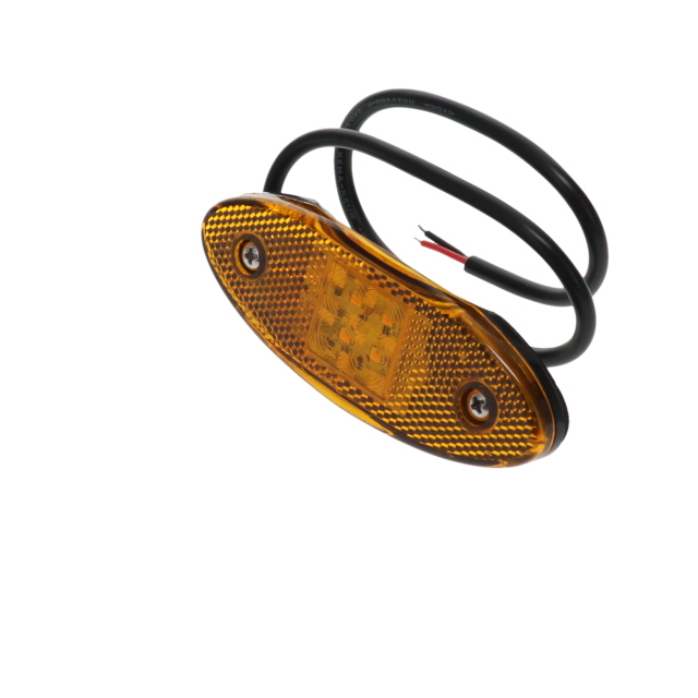 L47-01-LDV LED Side Marker Lamp 12/24v with Flylead