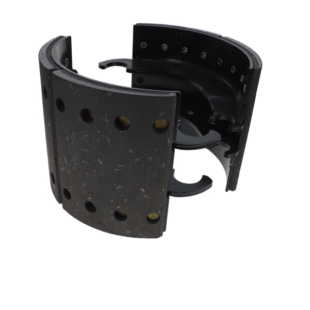 LBS0009 Lined Brake Shoe BC80 300X200 Wheel Set C/W Fitting Kit
