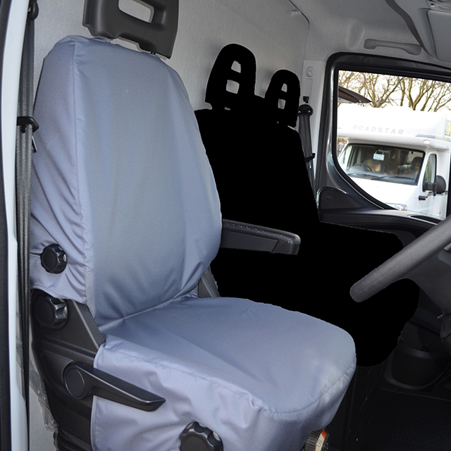 Iveco Daily Van 2014-2022 Driver's Seat Grey Seat Covers