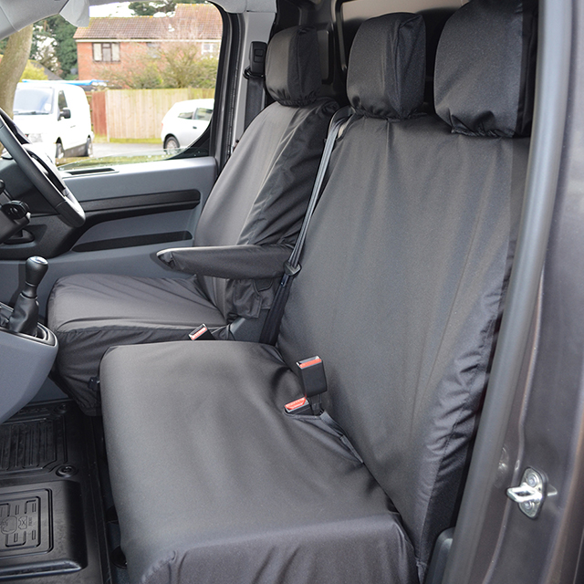 LCVSC0051 Vauxhall Vivaro 2019+ Driver's Seat and Non-Folding Double P
