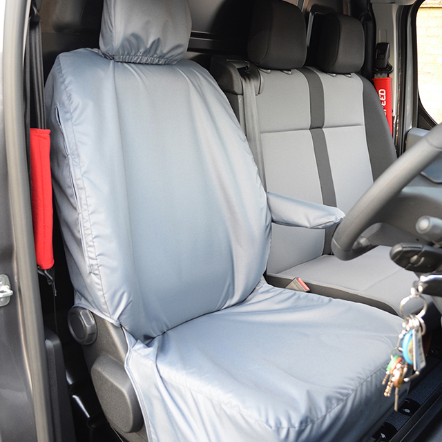 Vauxhall Vivaro 2019+ Driver's Seat Grey Seat Covers