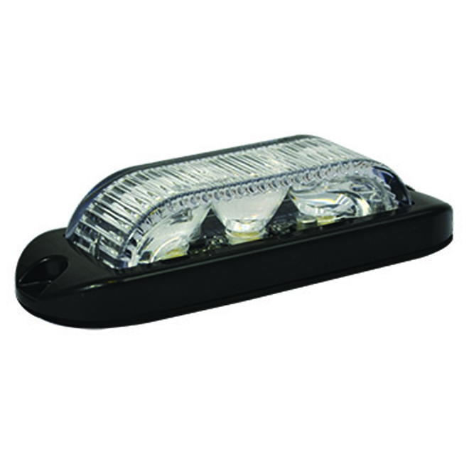 3-LED Amber Warning Lamp