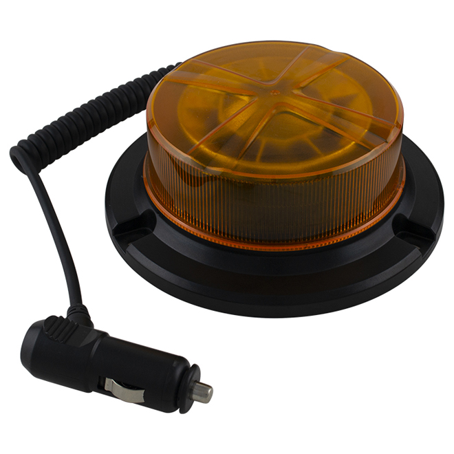 R65 Low Profile LED Beacon - Mag Mount (Amber Lens)