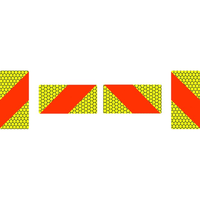 MB1042SA MARKER BOARD ECE70.01 (TYPE 4) SET OF 4 SELF ADHESIVE