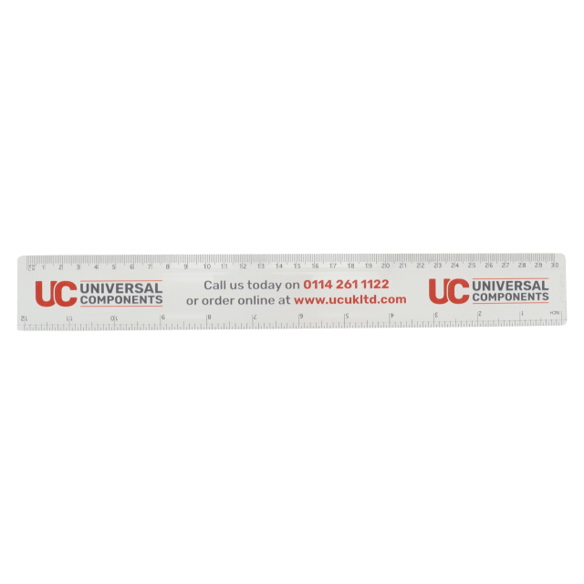 RULER 30CM UC BRANDED