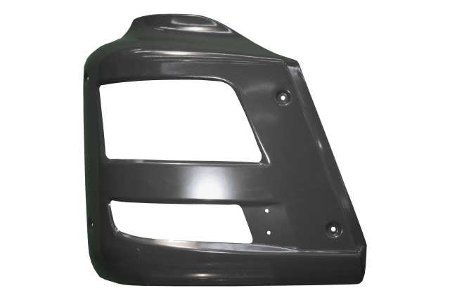 BUMPER CORNER RH WITHOUT HEADLAMP NOZZLE HOLE