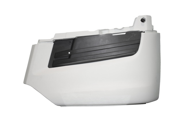 LOWER BUMPER CORNER WITH BLANK LH