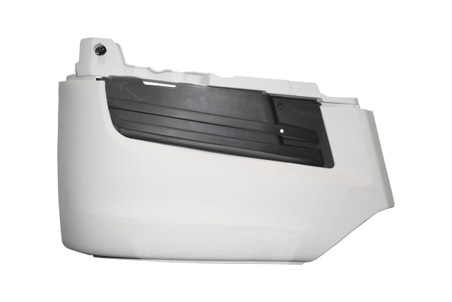 LOWER BUMPER CORNER WITH BLANK RH