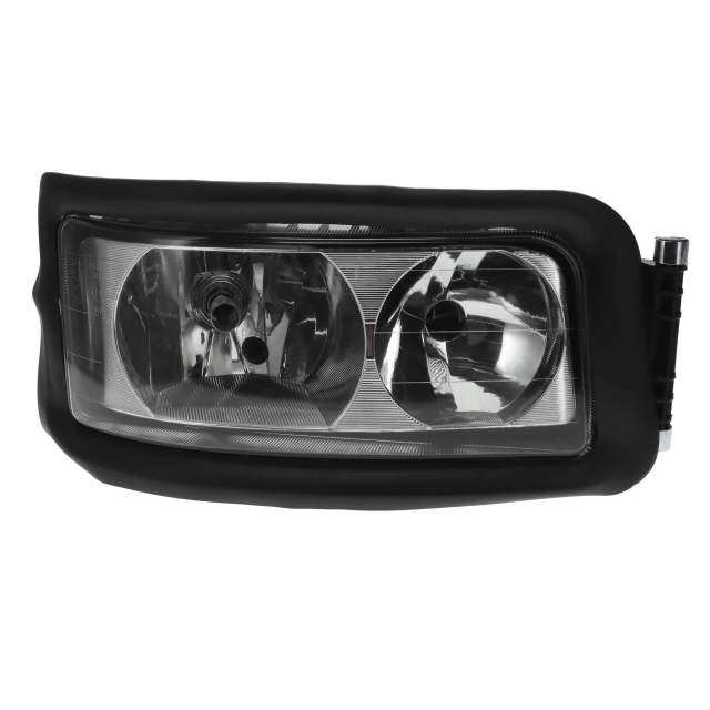 Headlamp RH with electric load levelling to suit MAN