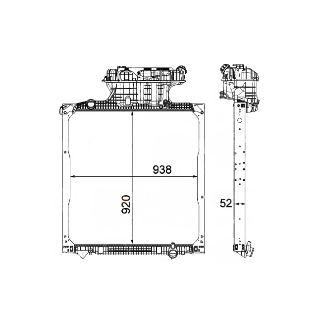 MNRD0021 RADIATOR ASSEMBLY