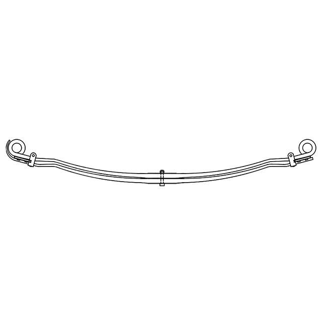 FRONT TWIN LEAF SPRING