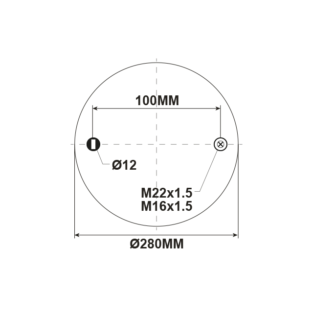 MRAS4052 Genuine Hendrickson Airspring