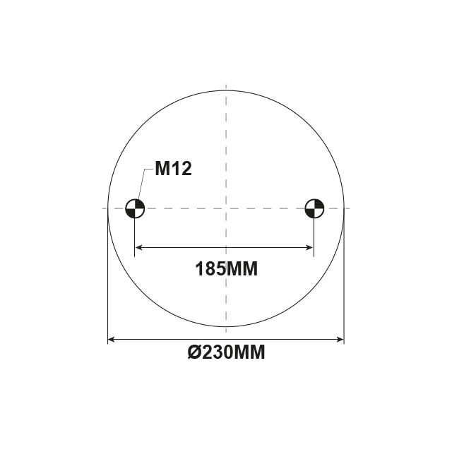 MRAS4052 Genuine Hendrickson Airspring