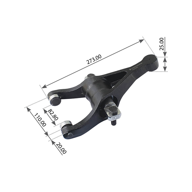 Clutch fork assembly to suit Mercedes Axor Atego Actros