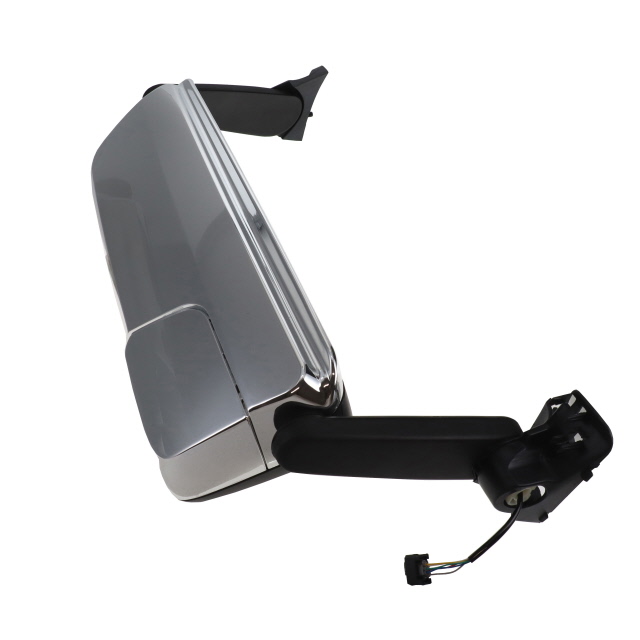 MRMH0005B Complete twin mirror assembly Long Arm RH Black back covers